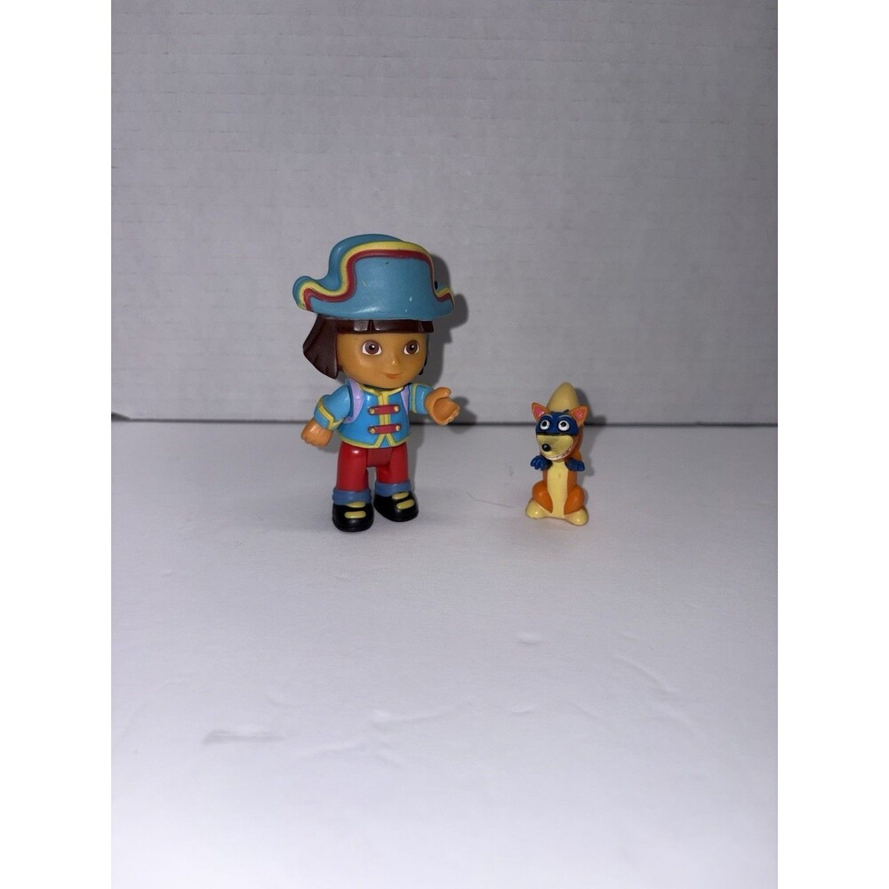 Dora the Explorer Figures - Pirate Dora (2005) & Swiper - Nick Jr.